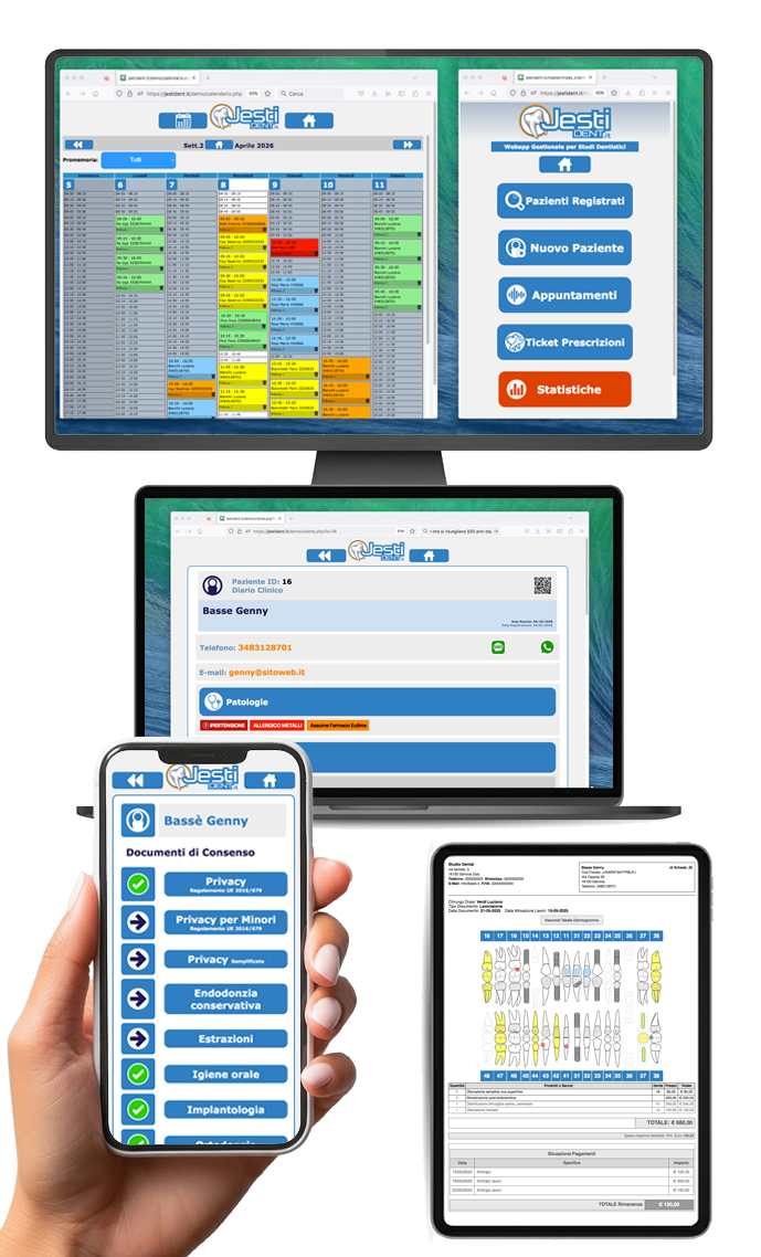 JestiDent su tutti i dispositivi