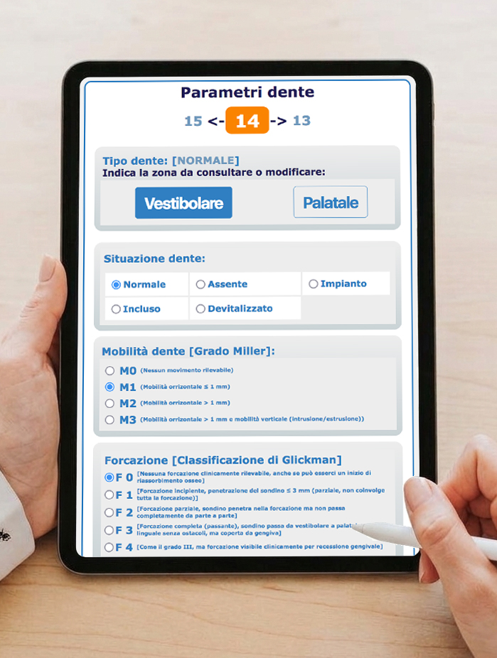 JestiDent App Tablet